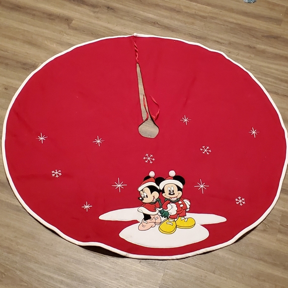 Disney Holiday Mickey Minnie Christmas Tree Skirt Poshmark